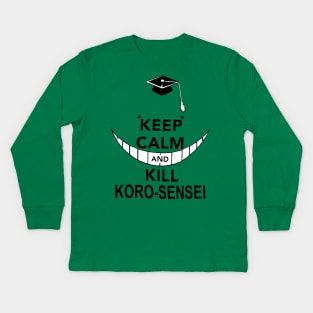 koro sensei Kids Long Sleeve T-Shirt